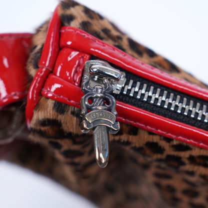 CHROME HEARTS CHEETAH CHICKEN NUGGET PURSE