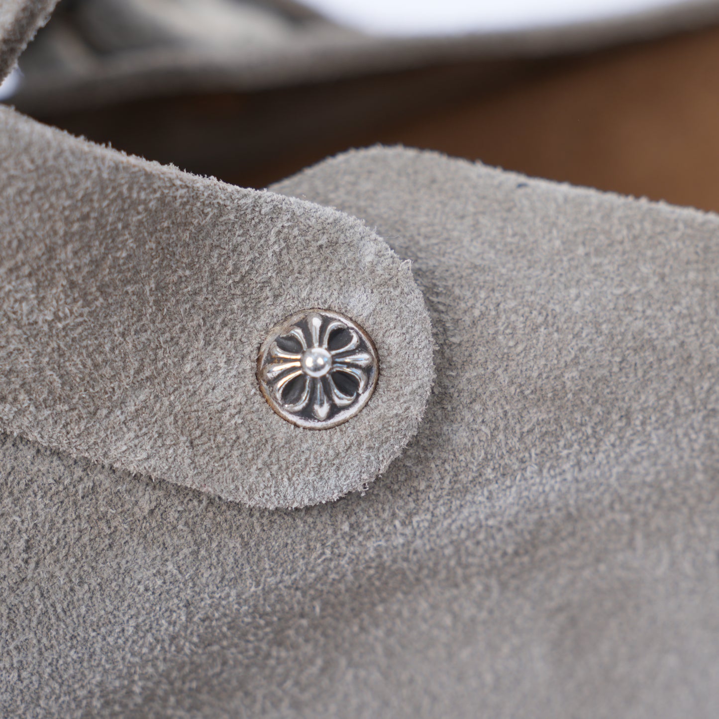 CHROME HEARTS BIRKENSTOCK DAGGER SUEDE BOSTON CLOGS