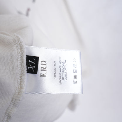 ERD WHITE BUFFALO 66 WHITE LONG SLEEVE T-SHIRT