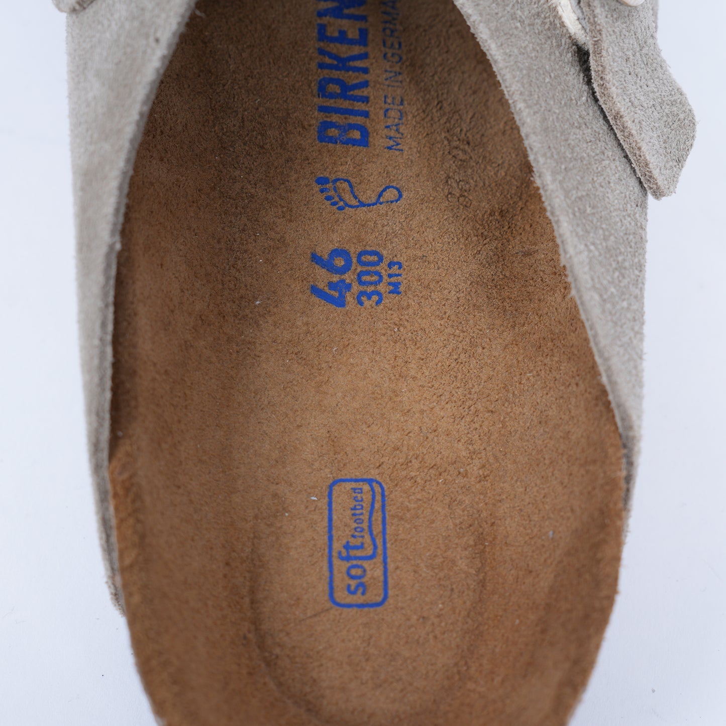 CHROME HEARTS BIRKENSTOCK DAGGER SUEDE BOSTON CLOGS