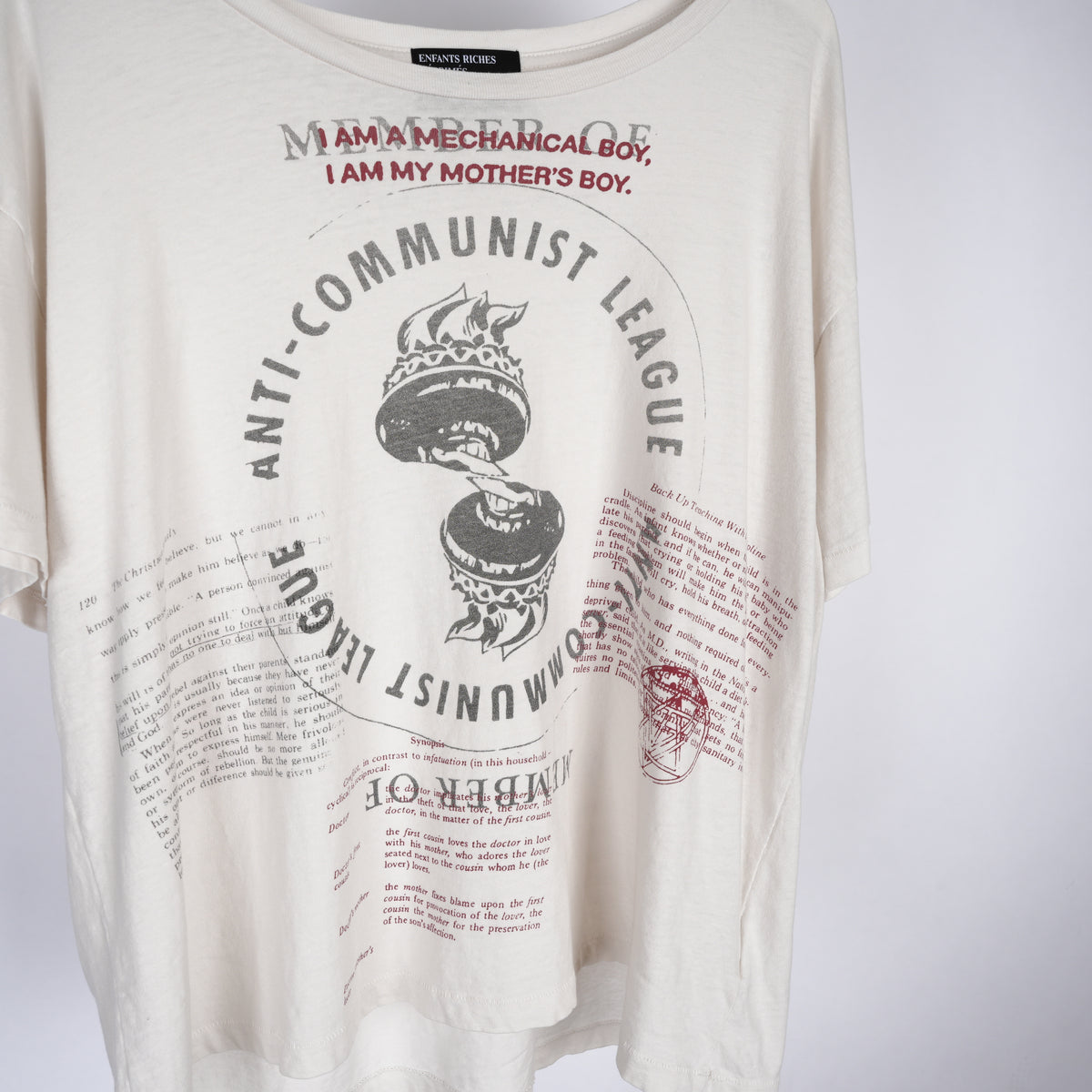 ERD 1/15 Maxfield Exclusive Anti Communist League Tee