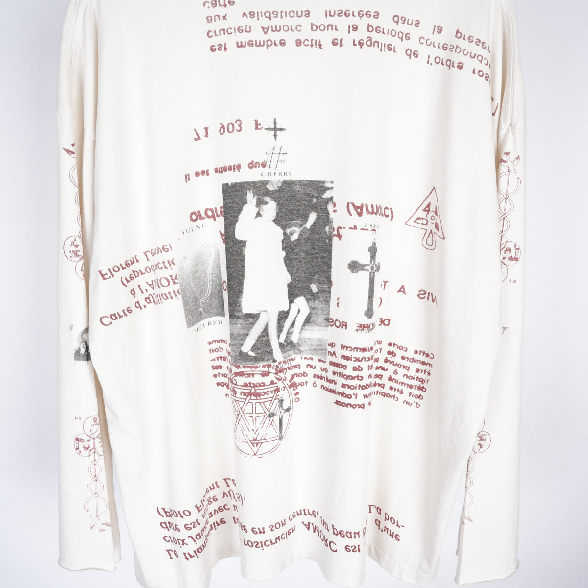 ERD Enfants Riches Deprimes Cherry Mock Neck LS T-Shirt