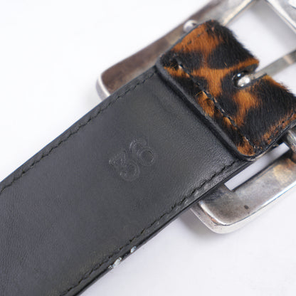CHROME HEARTS CHEETAH OTJ BELT