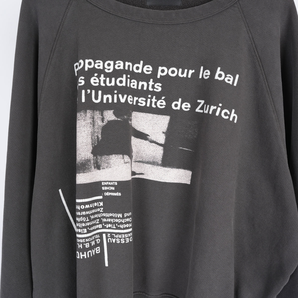 ERD L'Universite De Zurich Raglan Crewneck