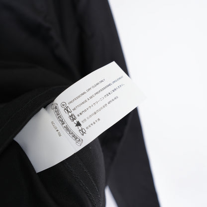 CHROME HEARTS PLAIN BLACK WORK DOG JACKET