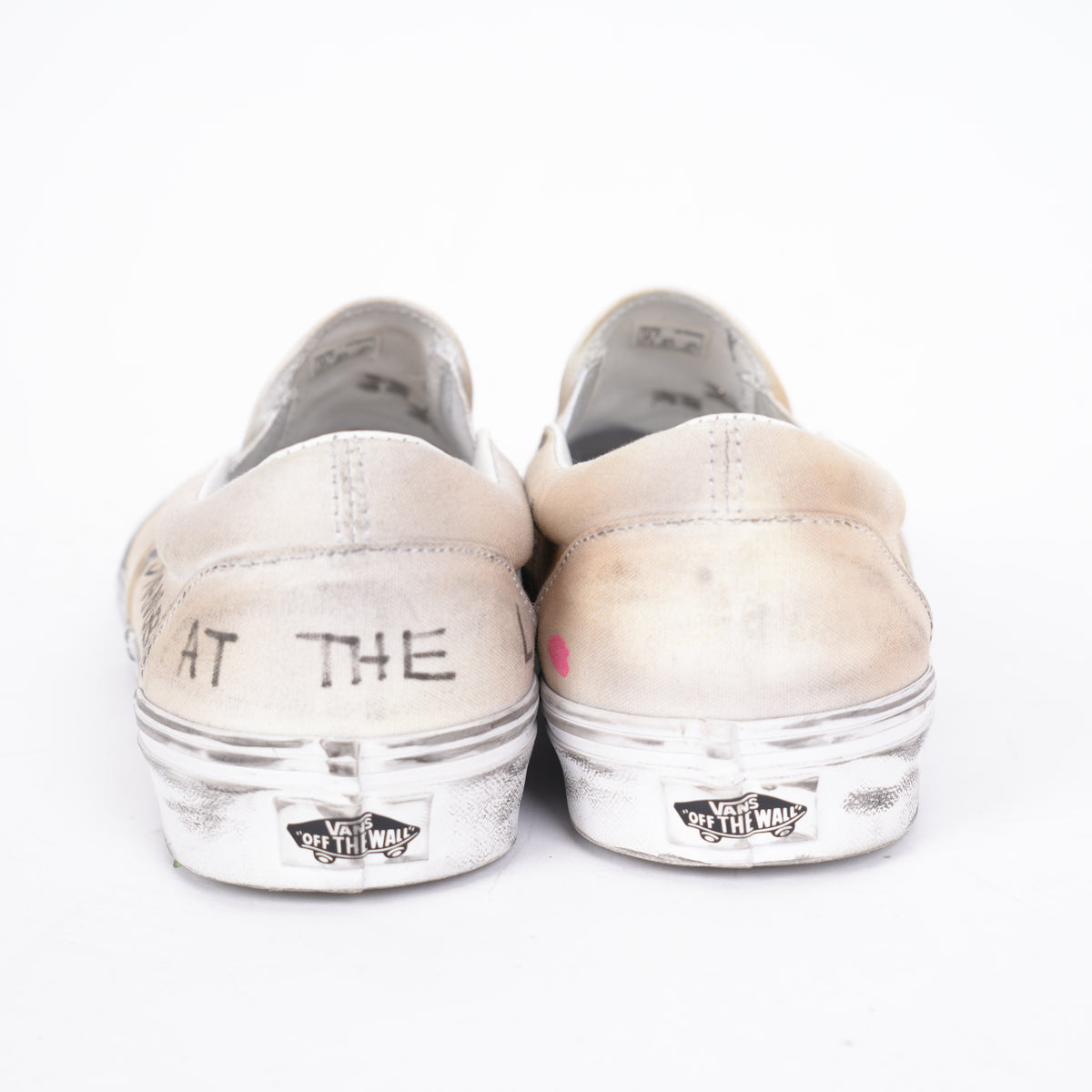 PALY 1/1 HAND DRAWN VANS SLIP ONS
