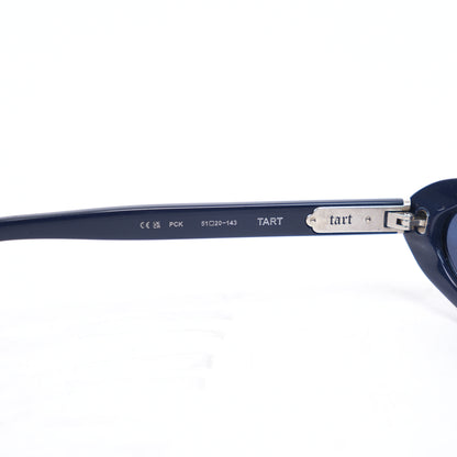 CHROME HEARTS NAVY TART SUNGLASSES