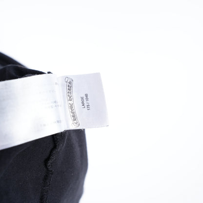 CHROME HEARTS BLACK HORSESHOE LOGO POCKET TEE