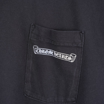 CHROME HEARTS U.S.A. LOGO POCKET TEE