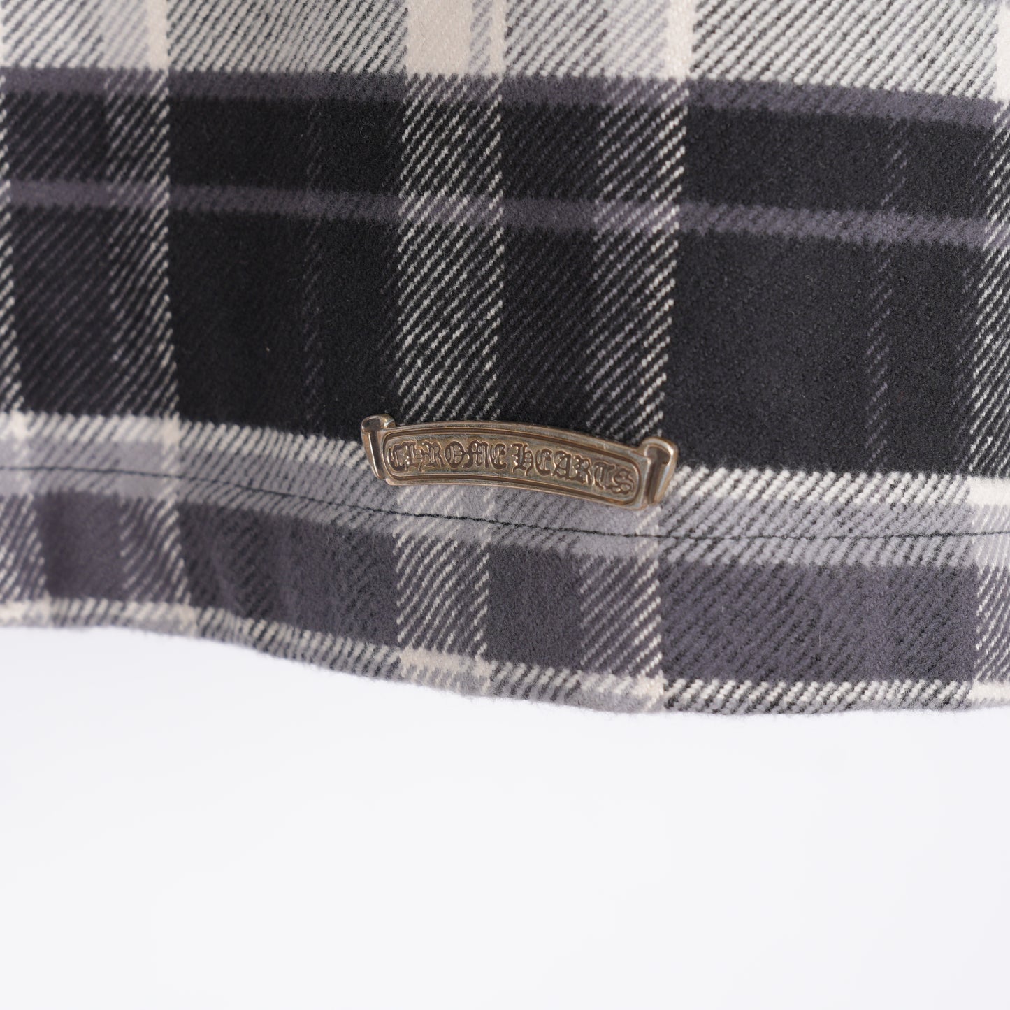 Chrome Hearts GREY QUILTED FLANNEL