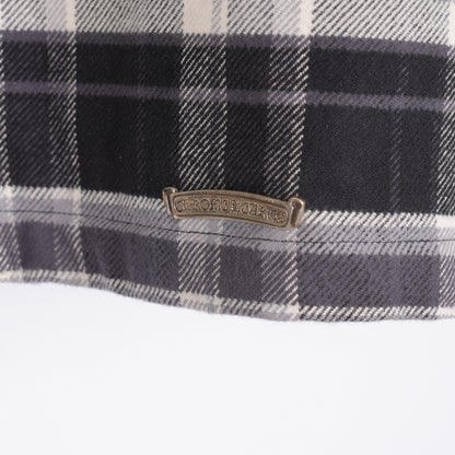Chrome Hearts GREY QUILTED FLANNEL