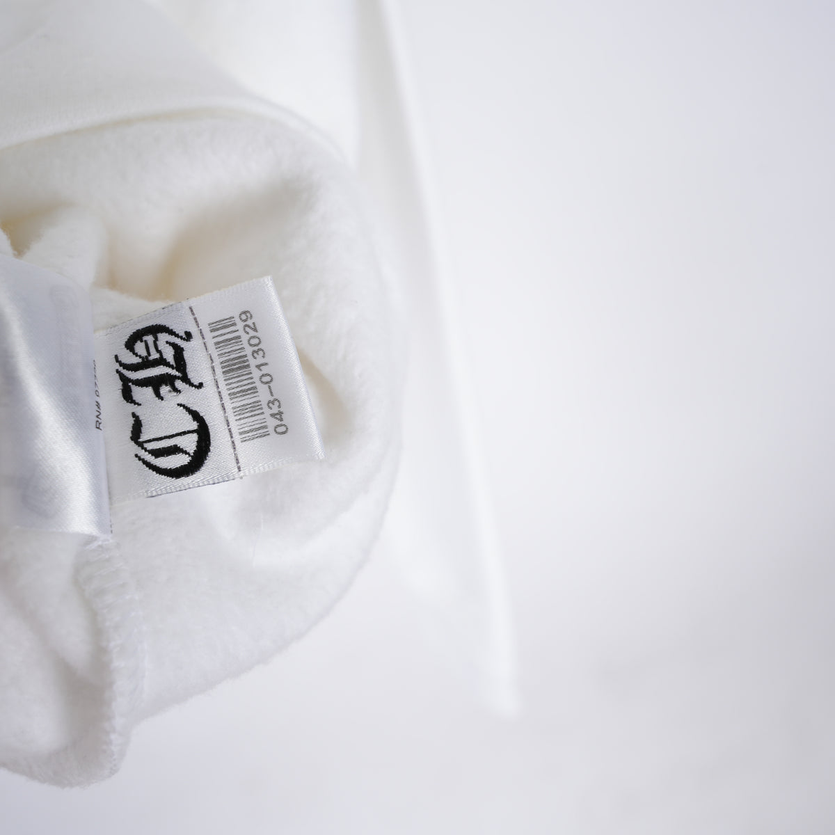 CHROME HEARTS ST. BARTHS EXCLUSIVE PULL OVER WHITE HOODIE
