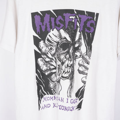 VINTAGE MISFITS MOMMY CAN I GO OUT AND KILL TONIGHT TEE