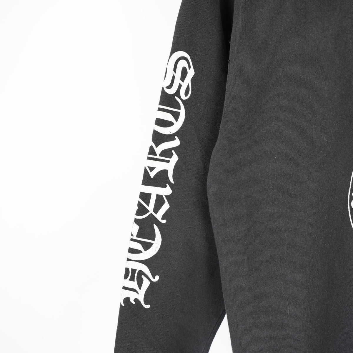 CHROME HEARTS VINTAGE SCRIPT HORSESHOE CREWNECK