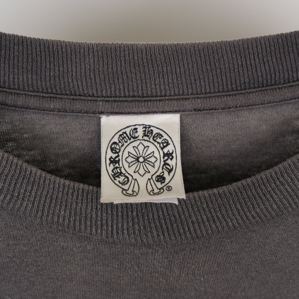 CHROME HEARTS SCRIPT POCKET LONG SLEEVE TEE
