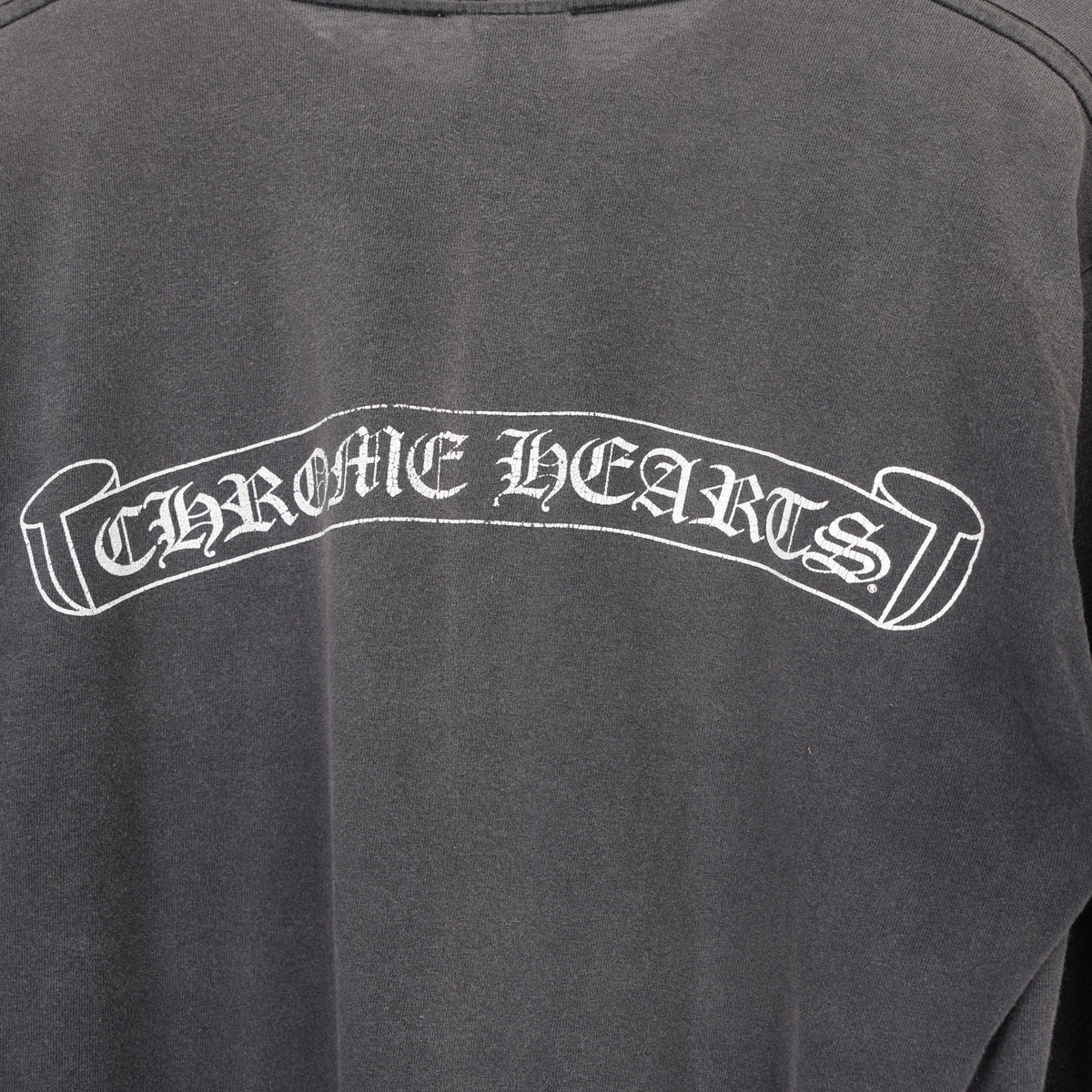 CHROME HEARTS SCRIPT POCKET LONG SLEEVE TEE