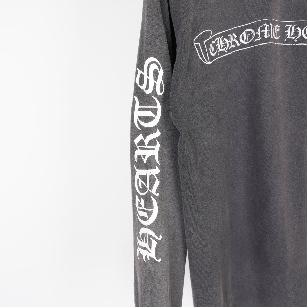 CHROME HEARTS SCRIPT POCKET LONG SLEEVE TEE