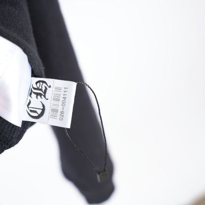 CHROME HEARTS T BAR LOGO DAGGER ZIP UP HOODIE