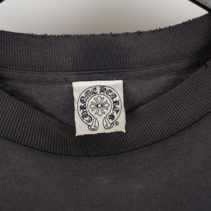 CHROME HEARTS FADED VINTAGE DAGGER POCKET CROSS LONG SLEEVE TEE