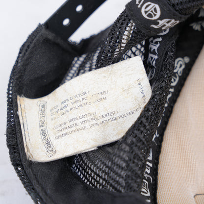 CHROME HEARTS SUNFADED 'FUCK' HOLLYWOOD TRUCKER HAT