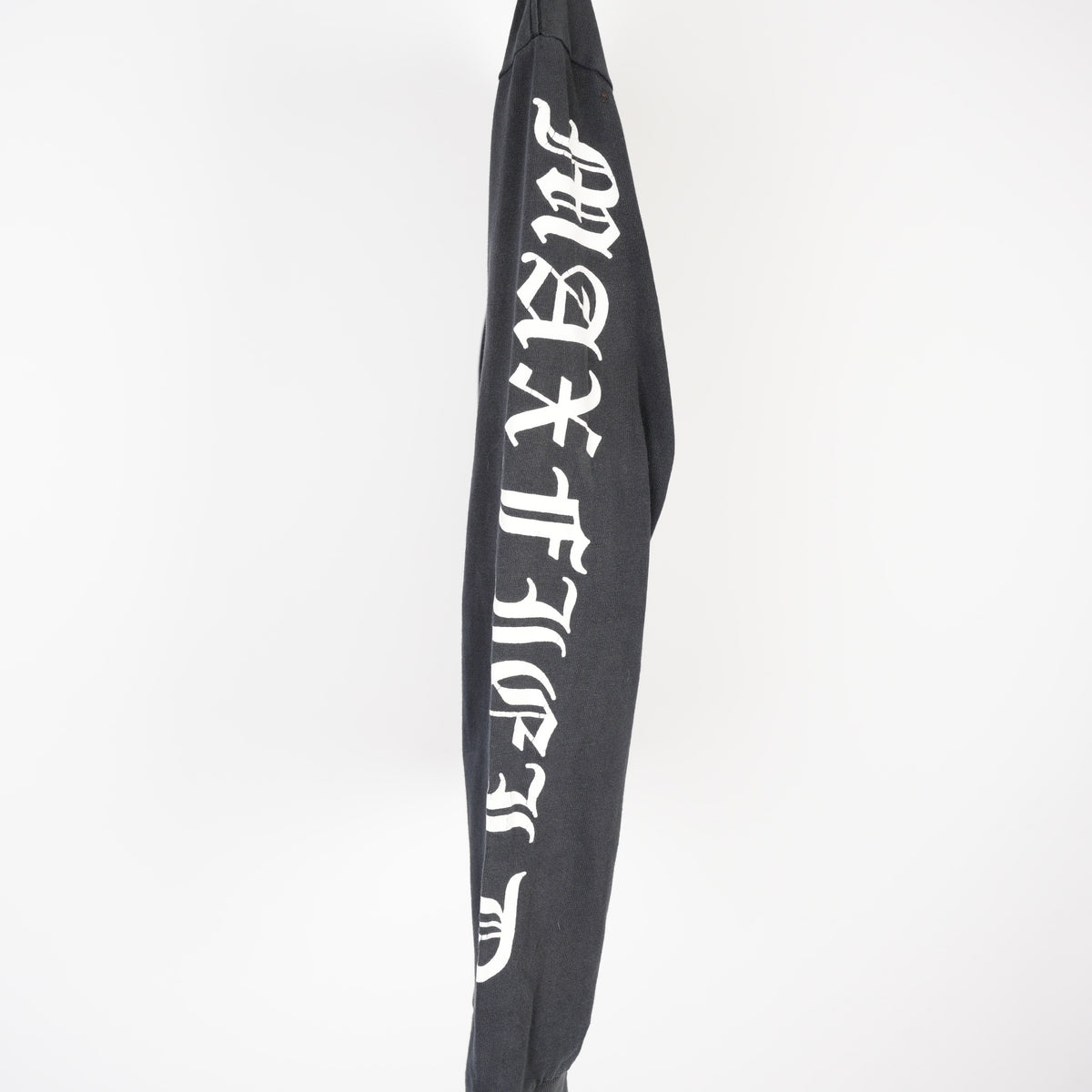 CHROME HEARTS 1990'S BLACK VINTAGE MAXFIELD LONG SLEEVE VINE DAGGER T-SHIRT