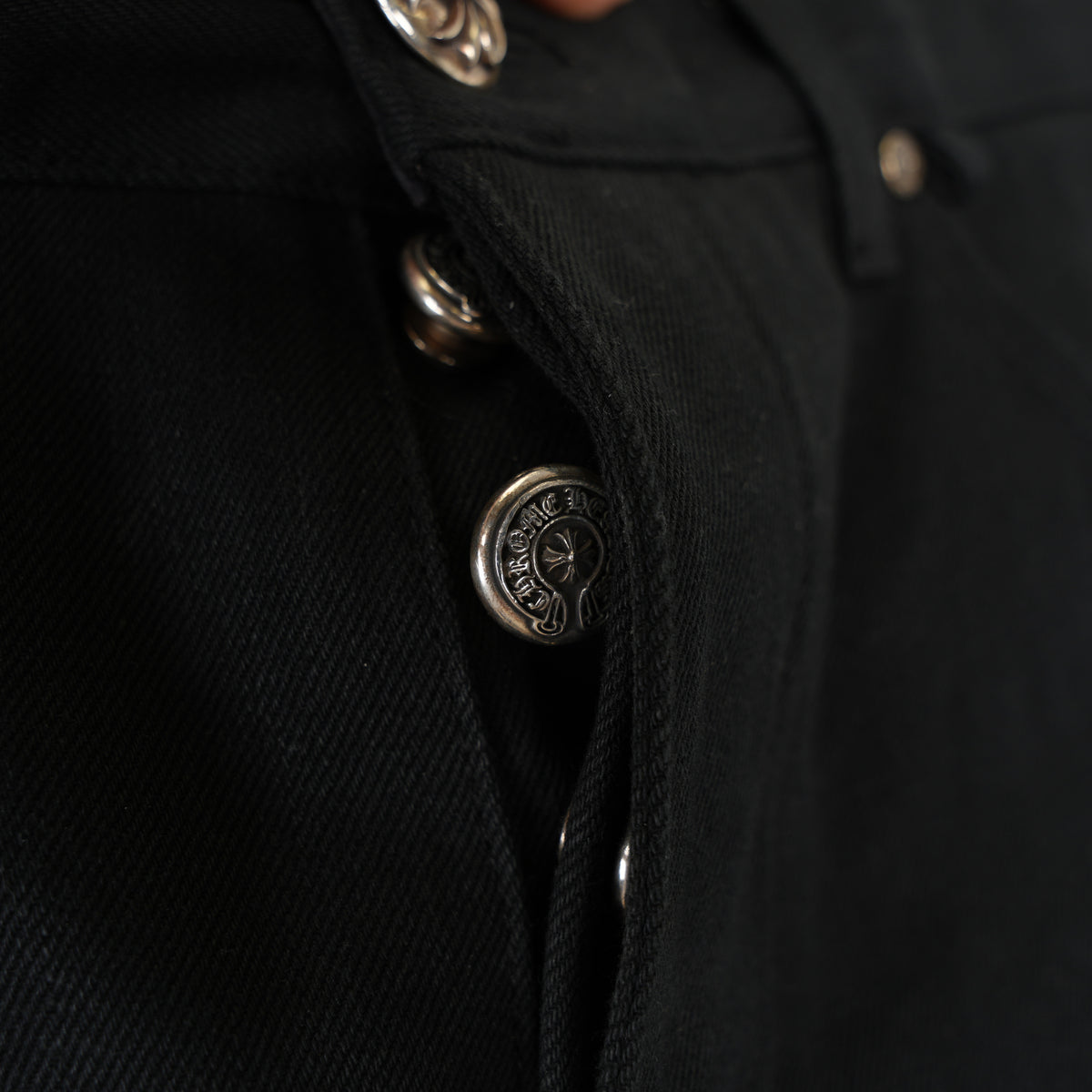 CHROME HEARTS RS CUT DENIM