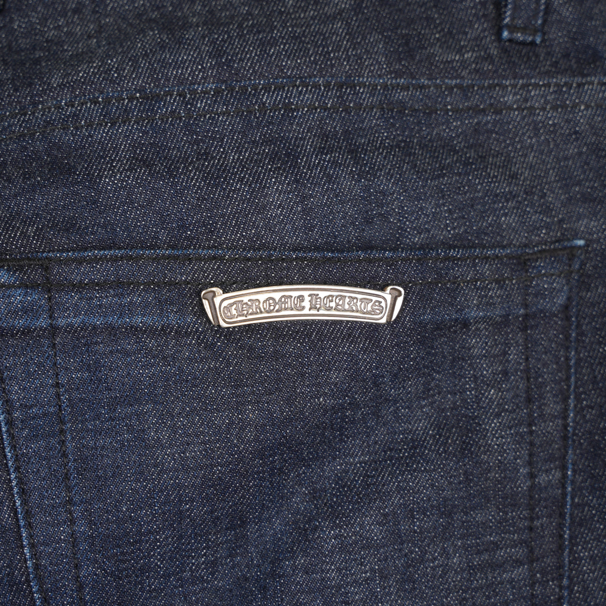 CHROME HEARTS INDIGO KS CUT JEANS SZ 32