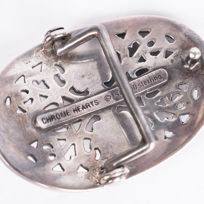 CHROME HEARTS OVAL BUCKLE