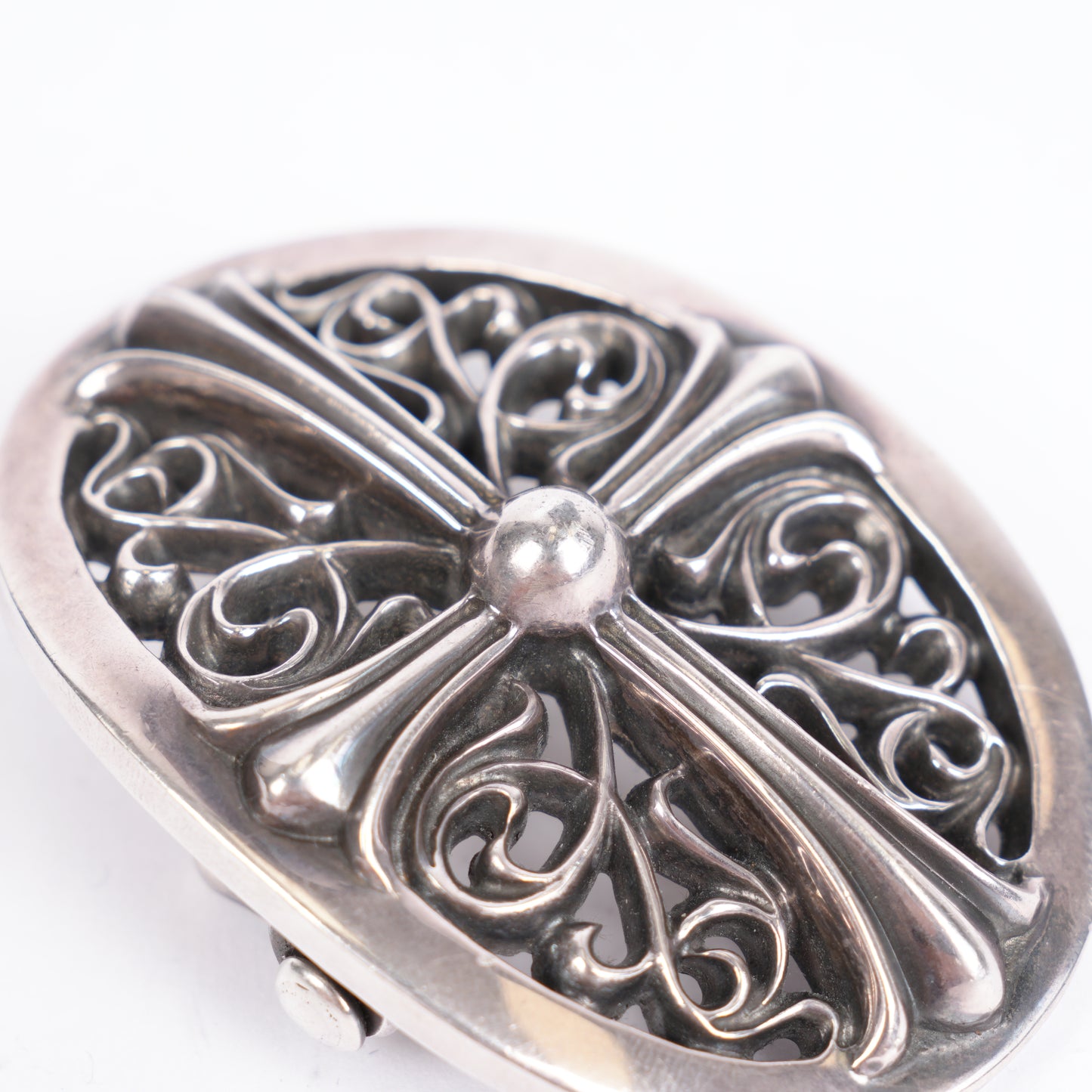 CHROME HEARTS OVAL BUCKLE