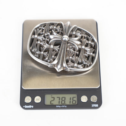 CHROME HEARTS 1.5" CEMETERY BELT BUCKLE