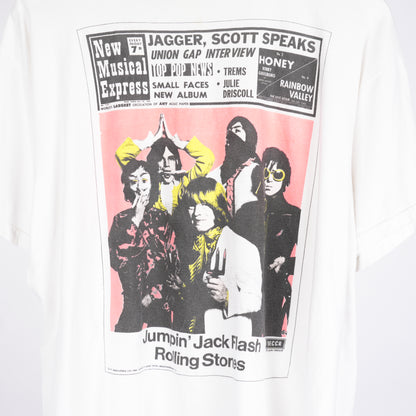 VINTAGE ROLLING STONES NEW MUSICAL EXPRESS TEE