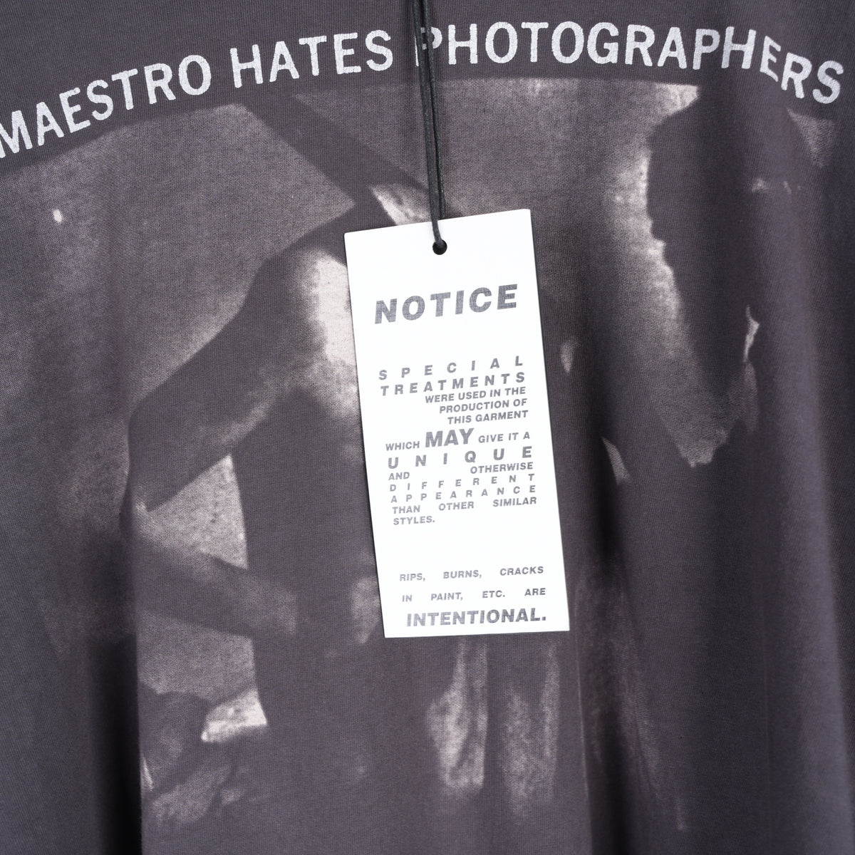 ERD ENFANTS RICHES DÉPRIMÉS 'THE MAESTRO HATES PHOTOGRAPHERS' LONG SLEEVE