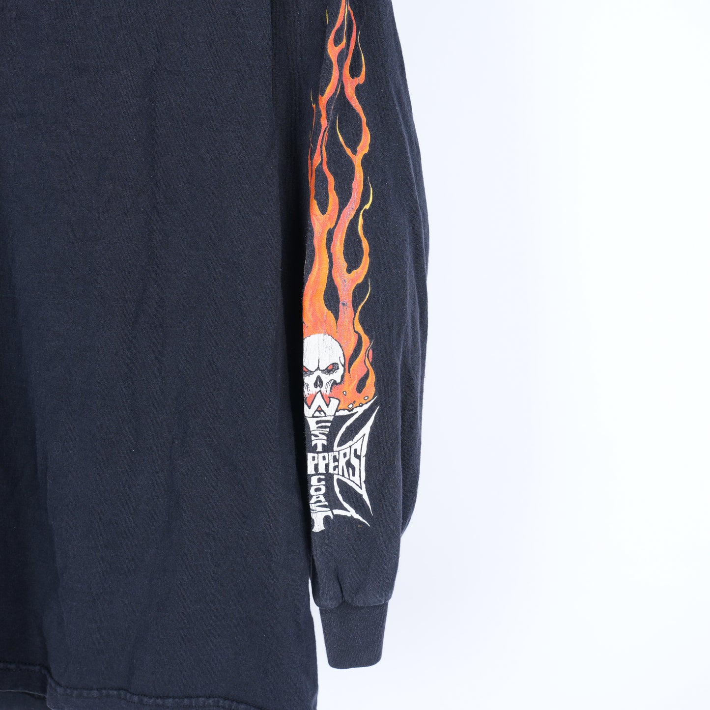WCC SKULL FLAME LOGO LONG SLEEVE