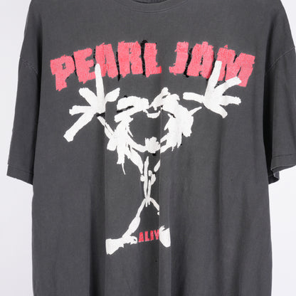 VINTAGE THRASHED PEARL JAM ALIVE TEE