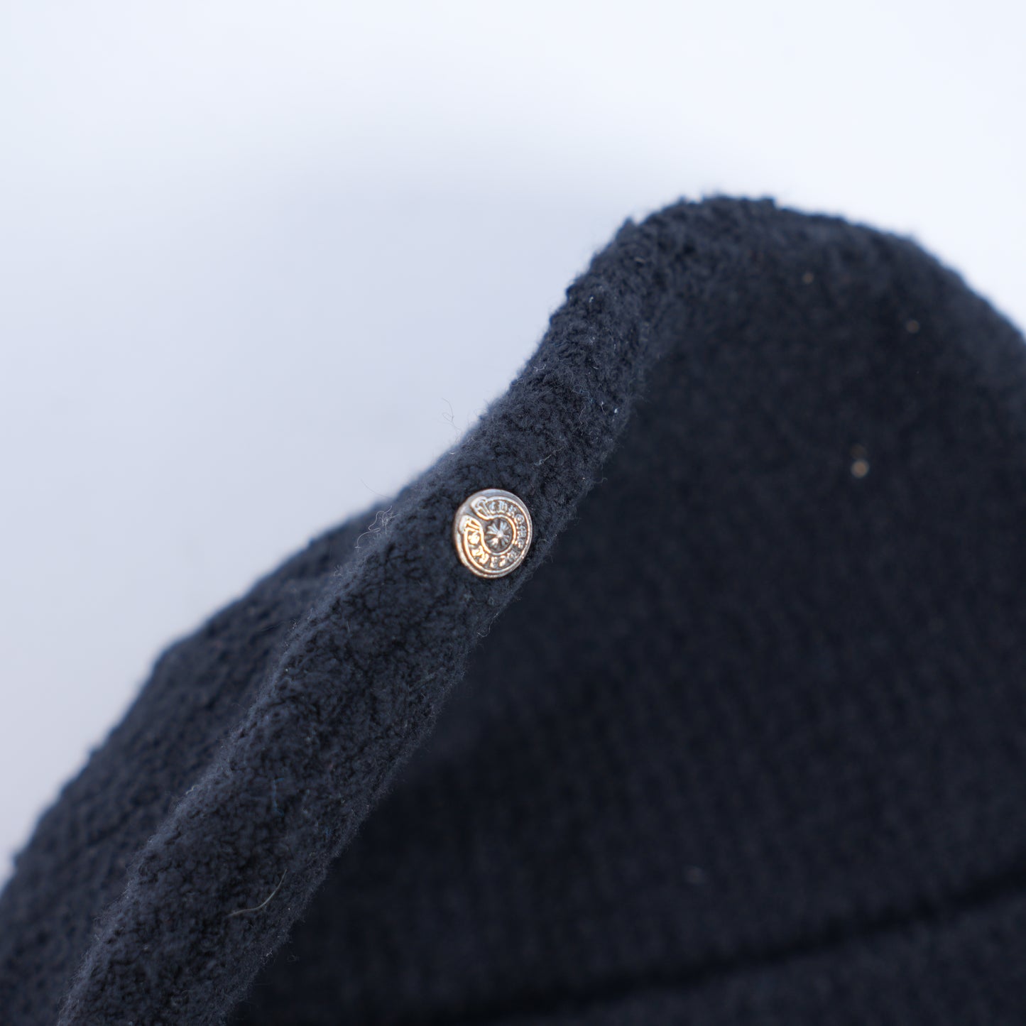 CHROME HEARTS BLACK PATCH BEANIE