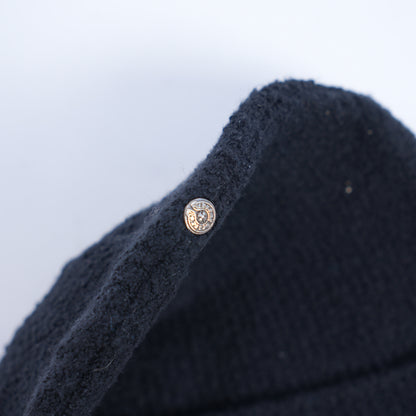 CHROME HEARTS BLACK PATCH BEANIE