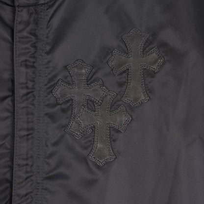 CHROME HEARTS BLACK PATCH RAIN COAT
