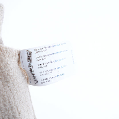 CHROME HEARTS BEIGE PATCH BEANIE