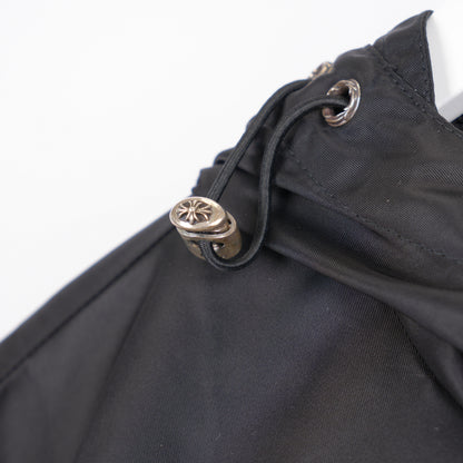CHROME HEARTS BLACK PATCH RAIN COAT