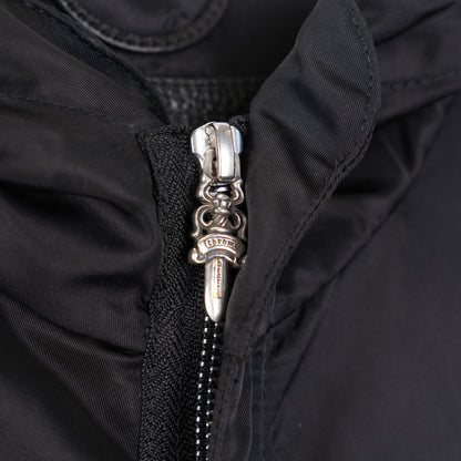 CHROME HEARTS BLACK PATCH RAIN COAT