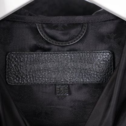 CHROME HEARTS BLACK PATCH RAIN COAT