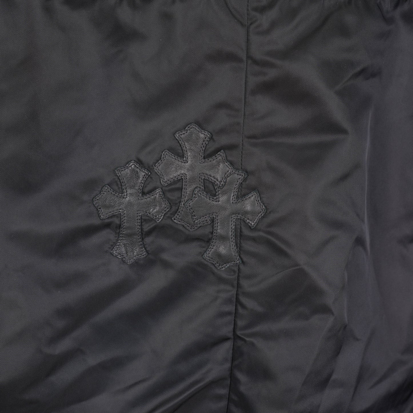 CHROME HEARTS BLACK PATCH RAIN COAT