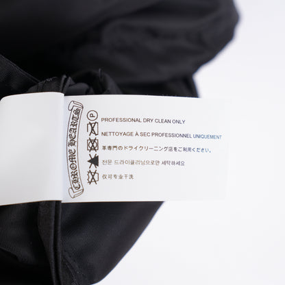 CHROME HEARTS BLACK PATCH RAIN COAT