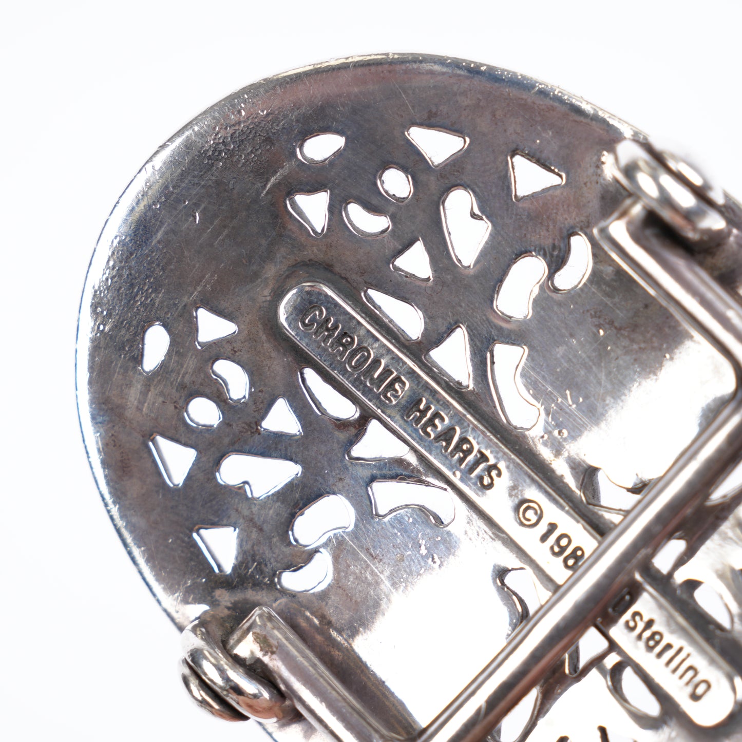 CHROME HEARTS OVAL BUCKLE