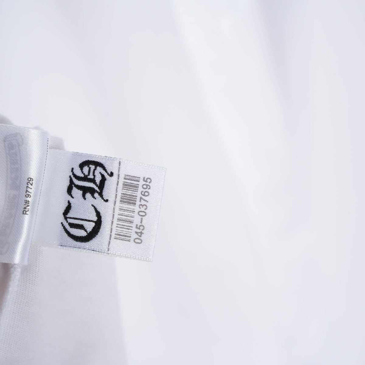 CHROME HEARTS WHITE FLORAL PRINT POCKET LONG SLEEVE
