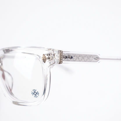 CHROME HEARTS AMBIDIXTROUS CLEAR GLASSES