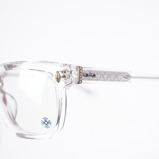 CHROME HEARTS AMBIDIXTROUS CLEAR GLASSES
