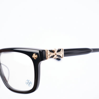 CHROME HEARTS BLACK COX UCKER GLASSES