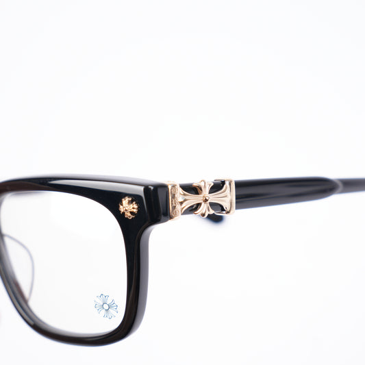 CHROME HEARTS BLACK COX UCKER GLASSES
