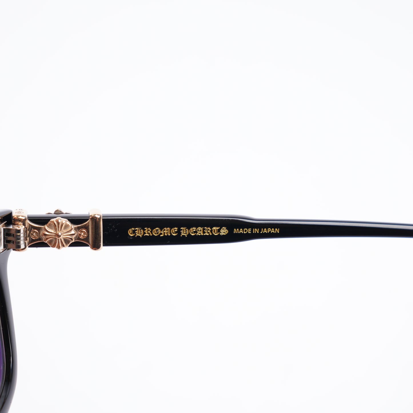 CHROME HEARTS BLACK COX UCKER GLASSES